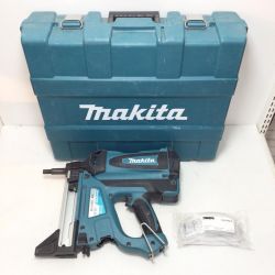 ΘΘ MAKITA マキタ ガスピン打ち機 程度B ケース付 コードレス式 7.2v 7495  GN420C ブルー Bランク