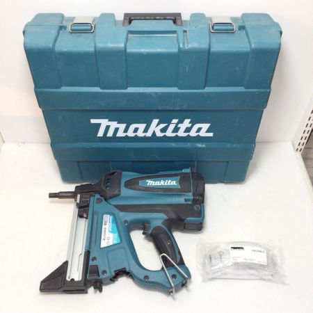  MAKITA マキタ ガスピン打ち機 程度B ケース付 コードレス式 7.2v 7495  GN420C ブルー