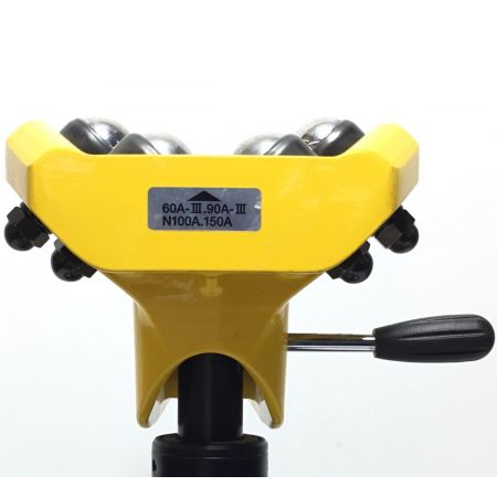  REX レッキス パイプ受台 程度B HS-150Ⅲ イエロー