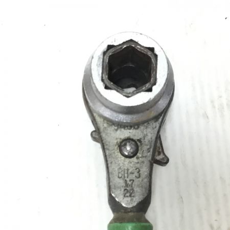   両口ラチェットレンチ 程度C 17,19,22,24 ベンリィラッチ BH-3