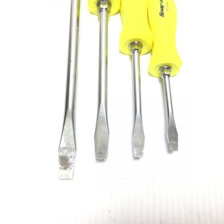  Snap-on スナップオン ドライバー7本セット 程度B 箱割れ有 SDDX70A イエロー
