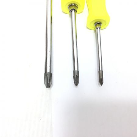  Snap-on スナップオン ドライバー7本セット 程度B 箱割れ有 SDDX70A イエロー