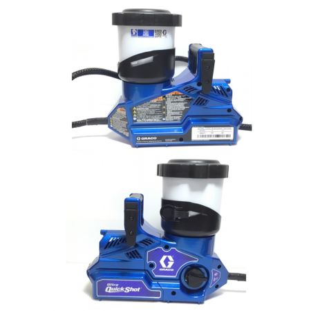  GRACO グレコ スプレーガン 未使用品(S) 付属品完備 コードレス式 18v ウルトラクイックショット 20B477 ブルー