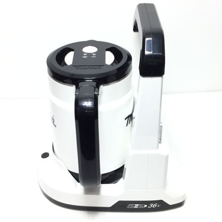  MAKITA マキタ 充電式ケトル 程度B 本体のみ コードレス式 18v+18v KT360D ホワイト