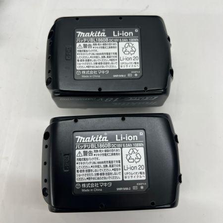  MAKITA マキタ 充電式インパクトドライバ 18V 6Ah バッテリ2本 充電器 ケース付 TD173DRGX ブルー 未使用品