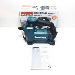 ΘΘ MAKITA マキタ 充電式空気入れ 未使用品(S) 付属品完備 コードレス式 18v MP181DZ ブルー Sランク