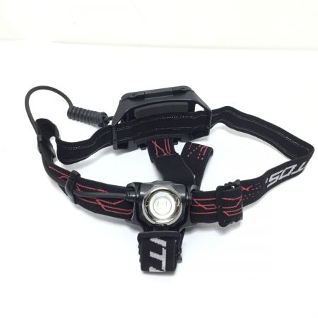  GENTOS ヘッドライト 未使用品(S) 付属品完備 GH-101RG ブラック