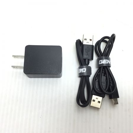  GENTOS ヘッドライト 未使用品(S) 付属品完備 GH-101RG ブラック