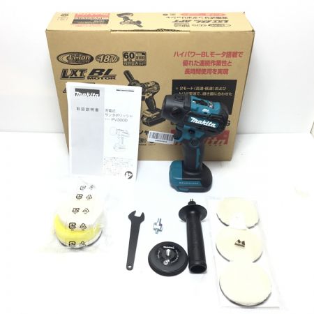  MAKITA マキタ サンダポリッシャ 開封品(S) 付属品各種 PV300DRG ブルー