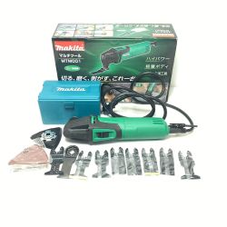 ΘΘ MAKITA マキタ マルチツール 程度A 替刃ケース付 コード式 MTM001 グリーン Aランク