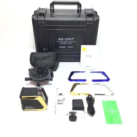  STS レーザー墨出し器 程度B ケース付 SQ-15GT ブラック