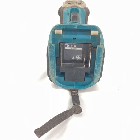 MAKITA マキタ インパクトドライバ 18v TD171D ブルー 本体のみ