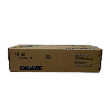  FAMILIARC 溶接棒 未使用品(S) 4.0×400mm 20kg LB-26