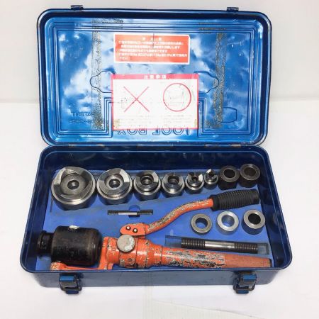  西田製作所 手動油圧式フリーパンチャー 程度C NC-TP-F-I型