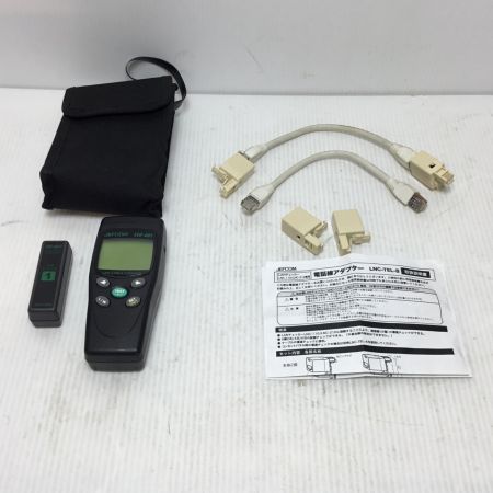  JEFCOM LANケーブルチェッカー 程度B ケース.ケーブル2セット付 LEC-401