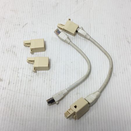  JEFCOM LANケーブルチェッカー 程度B ケース.ケーブル2セット付 LEC-401