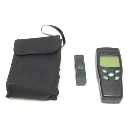  JEFCOM LANケーブルチェッカー 程度B ケース.ケーブル2セット付 LEC-401