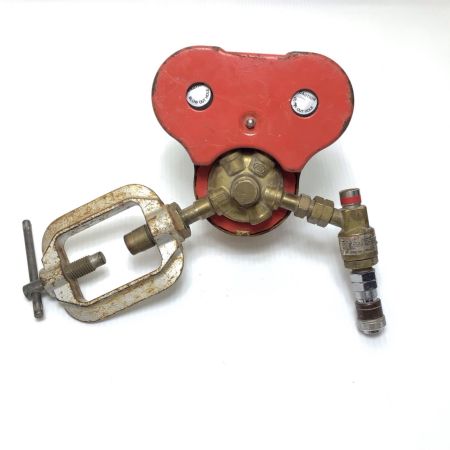  小池酸素 レギュレータ 程度C ガス安全器付 サビ有