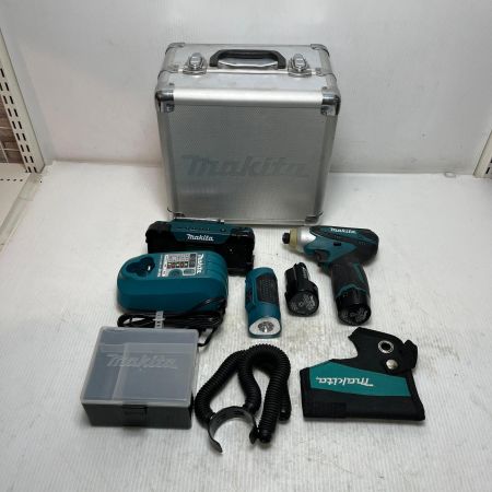  MAKITA マキタ コンボキット 充電器・充電池2個・アルミケース付  CK1002SP ブルー