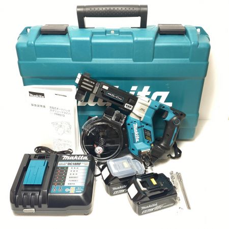  MAKITA マキタ オートパックスクリュードライバー　未使用品(S) 充電器・充電池2個・ケース付 コードレス式 18v FR451DRGX ブルー