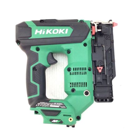  HiKOKI ハイコーキ ピン釘打ち機  程度A 充電器・充電池1個・ケース付 コードレス式 36v/18ｖ 2.5Ah/5.0Ah J731496 NP3635DA