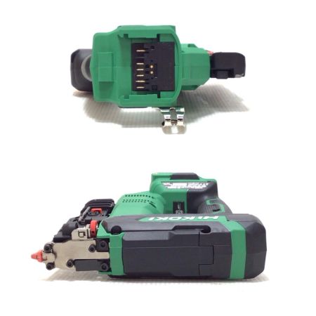  HiKOKI ハイコーキ ピン釘打ち機  程度A 充電器・充電池1個・ケース付 コードレス式 36v/18ｖ 2.5Ah/5.0Ah J731496 NP3635DA