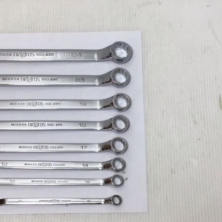  nepros 片口メガネレンチセット nepros  程度B 6本+2本セット NTM506