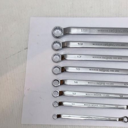  nepros 片口メガネレンチセット nepros  程度B 6本+2本セット NTM506