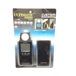 ΘΘ CUSTOM デジタル照度計 未使用品(S) LX-01U ブラック Sランク