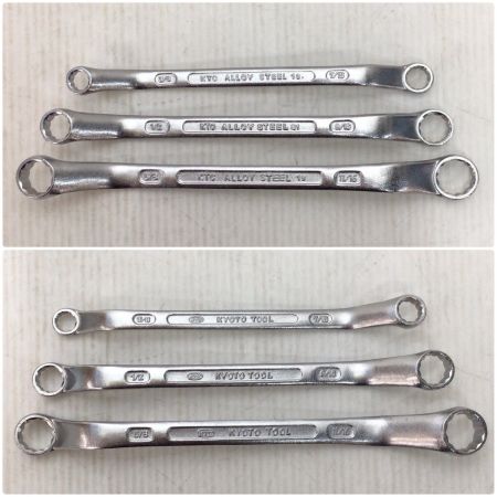  KTC ケーティーシー ツールセット 程度A OFFSET WRENCH SET