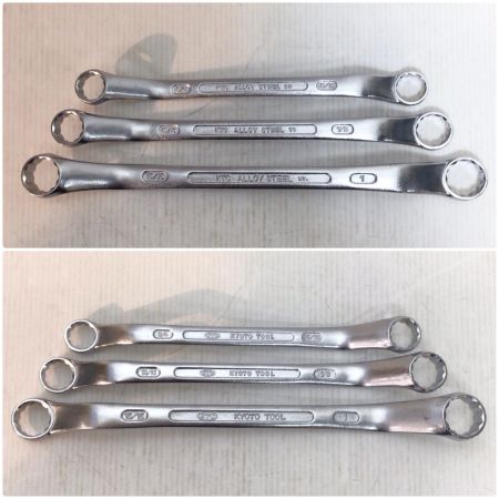  KTC ケーティーシー ツールセット 程度A OFFSET WRENCH SET