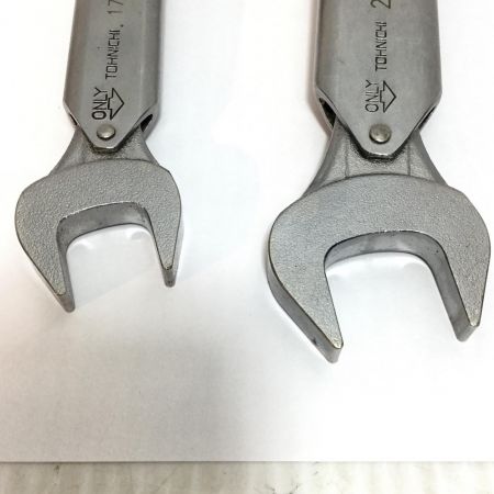 TOHNICHI トルクレンチ2本セット 程度B 17ｍｍ×T17.6/22mm×T41.1