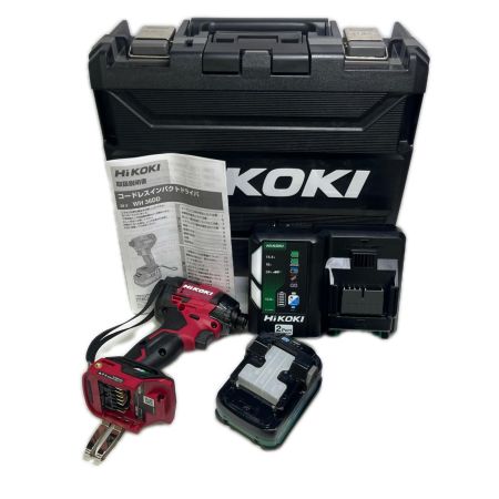  HiKOKI ハイコーキ Bluetooth付き第2世代マルチボルト蓄電池 36V 2.5Ah/18V 5.0Ah WH36DD レッド 未使用品