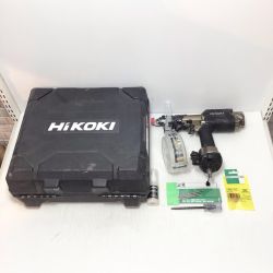 ΘΘ HiKOKI ハイコーキ ねじ打ち機 程度B ケース付 高圧 41mm 120012 WF4HS ゴールド Bランク