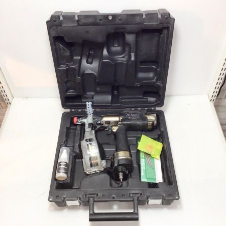  HiKOKI ハイコーキ ねじ打ち機 程度B ケース付 高圧 41mm 120012 WF4HS ゴールド