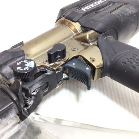  HiKOKI ハイコーキ ねじ打ち機 程度B ケース付 高圧 41mm 120012 WF4HS ゴールド