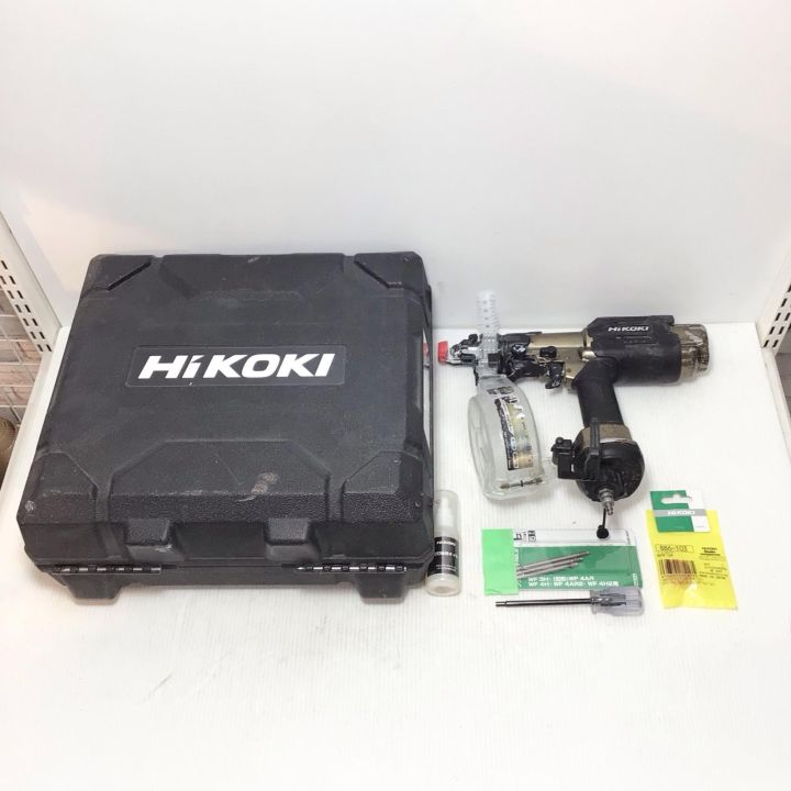 値下げしました！【中古】ハイコーキ HiKOKI WF4HS 41mm高圧ねじ打機 ケース・ゴーグル付 HiKOKI（ハイコーキ） 工機ホールディングス 高圧ねじ打機 WF4HS 高圧