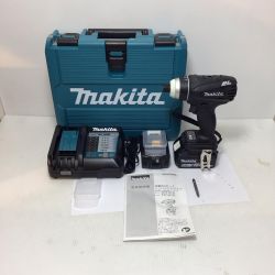 ΘΘ MAKITA マキタ 4モードインパクトドライバ ブラック 未使用品(S) 充電器・充電池2個・ケース付 コードレス式 18v 209887 TP141DRGXB ブラック Sランク