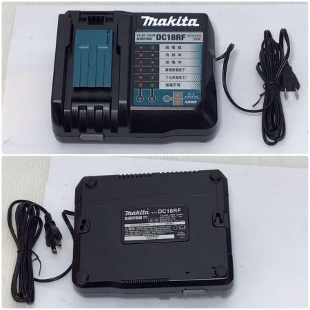  MAKITA マキタ 4モードインパクトドライバ ブラック 未使用品(S) 充電器・充電池2個・ケース付 コードレス式 18v 209887 TP141DRGXB ブラック