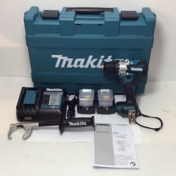 ΘΘ MAKITA マキタ ドライバドリル ブルー 未使用品(S) 付属品完備 コードレス式 18v 114397Y DF486DRGX ブルー Sランク