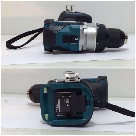  MAKITA マキタ ドライバドリル ブルー 未使用品(S) 付属品完備 コードレス式 18v 114397Y DF486DRGX ブルー