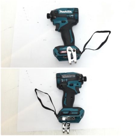  MAKITA マキタ インパクトドライバ 未使用品(S) 充電器・充電池2個・ケース付 コードレス式 40v 129481 TD002GRDX ブルー