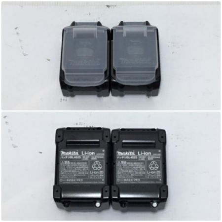  MAKITA マキタ インパクトドライバ 未使用品(S) 充電器・充電池2個・ケース付 コードレス式 40v 129481 TD002GRDX ブルー