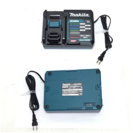  MAKITA マキタ インパクトドライバ 未使用品(S) 充電器・充電池2個・ケース付 コードレス式 40v 129481 TD002GRDX ブルー