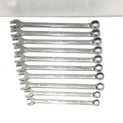 ΘΘ Snap-on スナップオン コンビネーションレンチ 程度B 10本セット SOEXMシリーズ Bランク