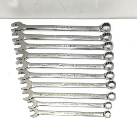  Snap-on スナップオン コンビネーションレンチ 程度B 10本セット SOEXMシリーズ