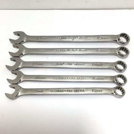  Snap-on スナップオン コンビネーションレンチ 程度B 10本セット SOEXMシリーズ