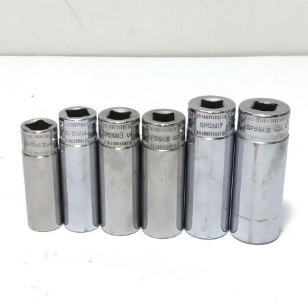  Snap-on スナップオン ロングソケット 程度B 11本セット SFSMｼﾘｰｽﾞ