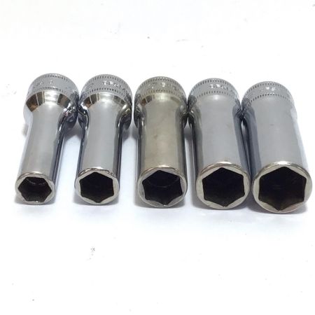  Snap-on スナップオン ロングソケット 程度B 11本セット SFSMｼﾘｰｽﾞ