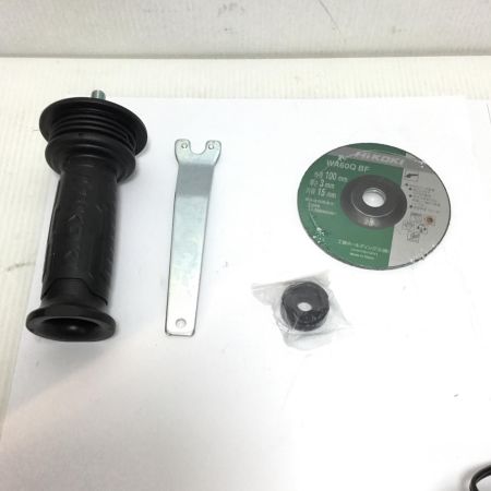  HiKOKI ハイコーキ ディスクグラインダー 未使用品(S) 付属品完備 コードレス式 36v G3610DC ブラック